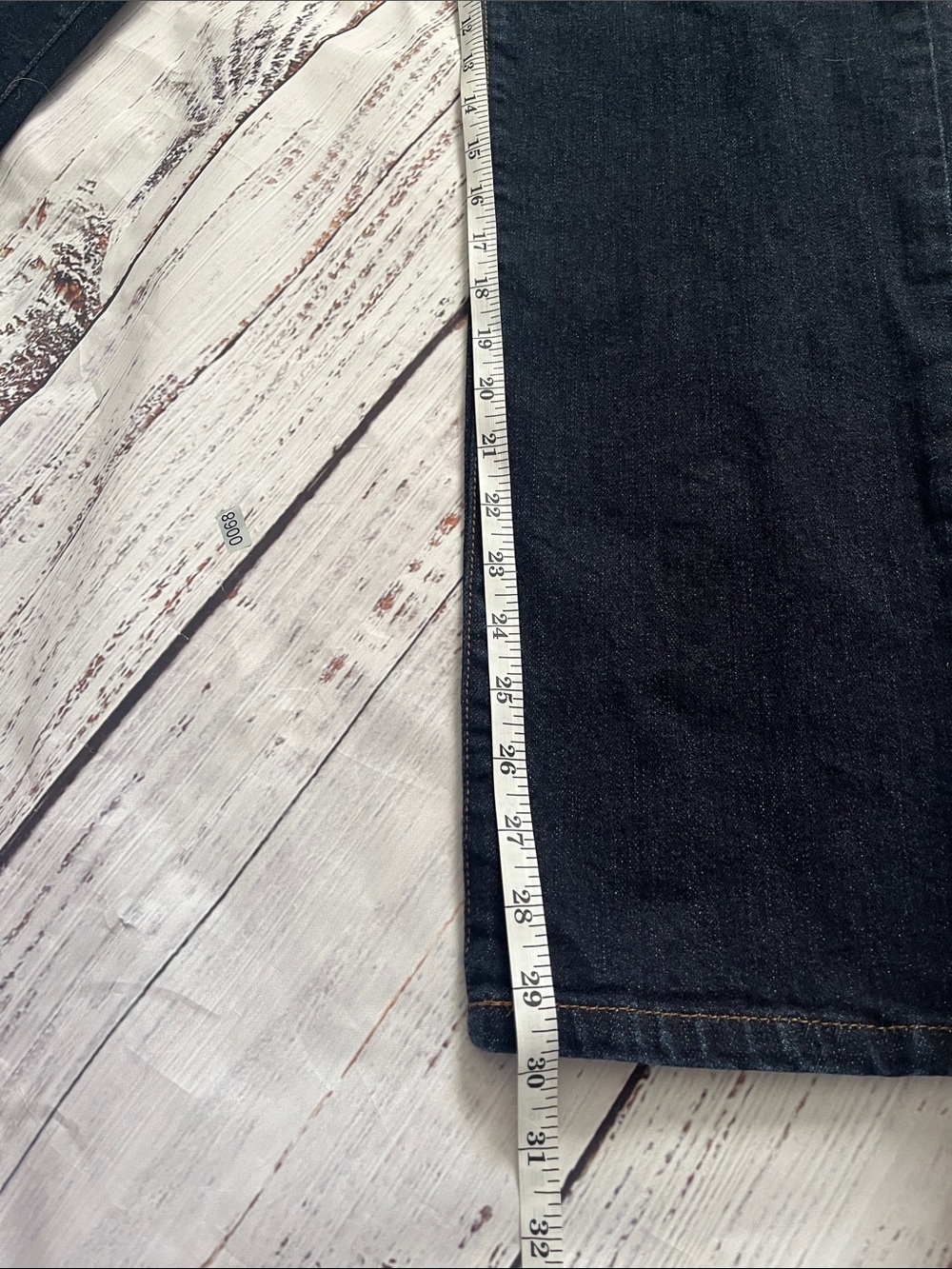 Ralph Lauren LRL High Rise Dark Wash Classic Straight Leg Jeans Size 12 Women’s - Picture 3 of 9